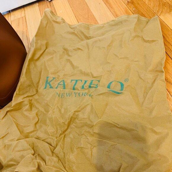 KATIE Q Celine Style Bucket Bag Leather Brown BRAND NEW - Picture 4 of 16